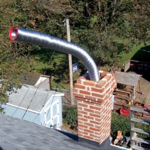 New Chimney Flue Installation