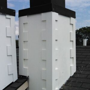 Stucco Chimney Restoration