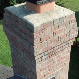 Chimney Brick Cracks and Degradation