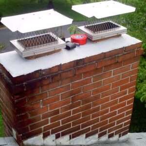Chimney With Poor Roof Flashing