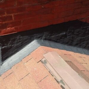 Chimney Flashing Connecting to Roof