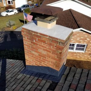 Chimney With New Crown