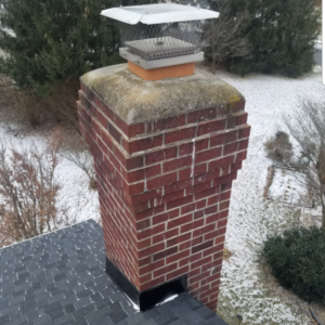 Chimney With Aged Crown