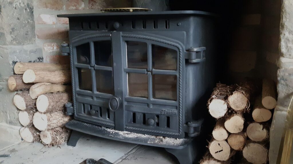 wood stove
