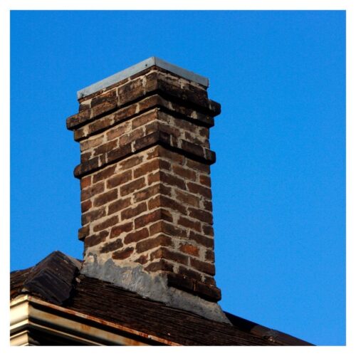 old chimney flue