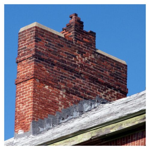 tuckpointing on chimney