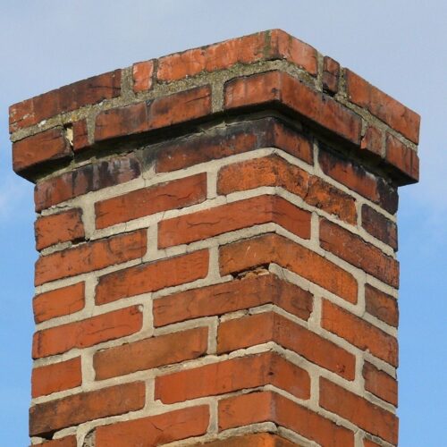 Brick chimney