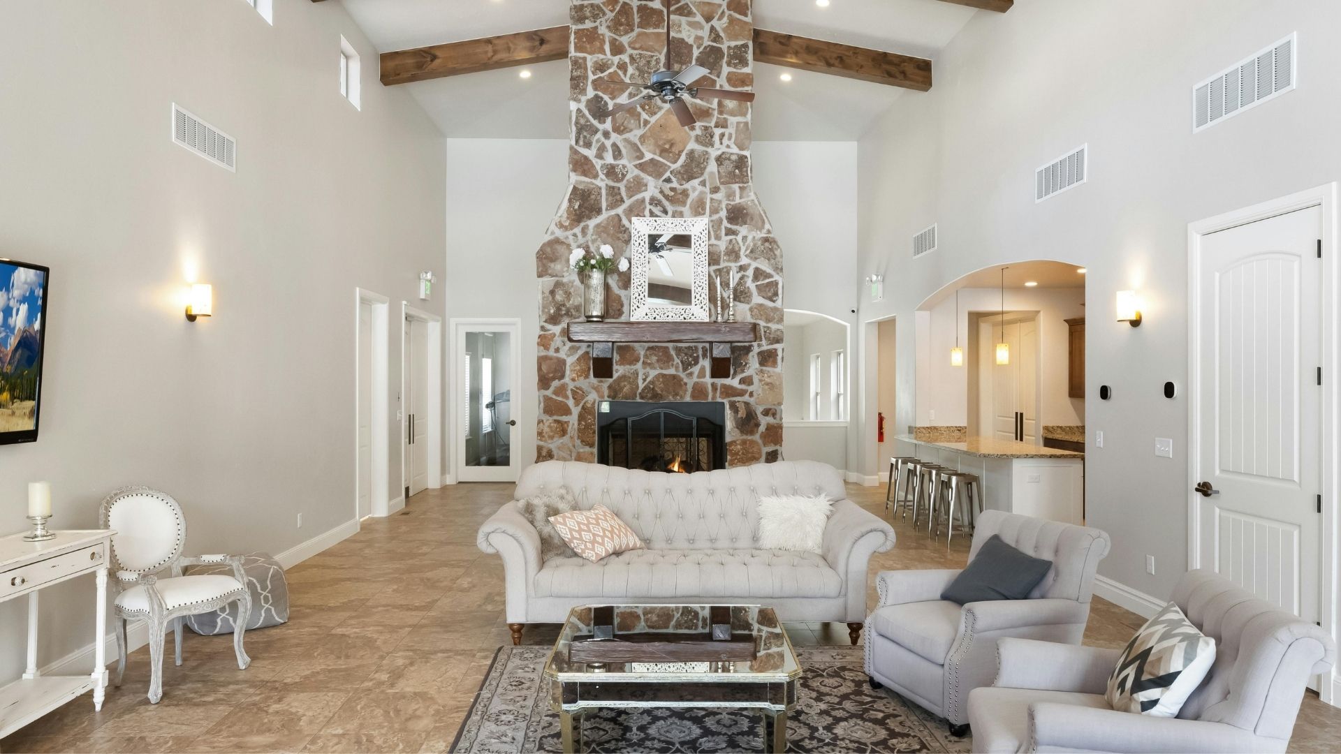 fireplace